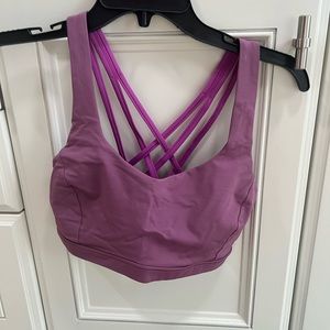 lululemon purple free to be bra size 8